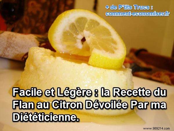 Light Lemon Flan: My Dietitian s Simple, Low-Calorie Dessert Recipe