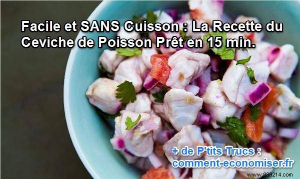 Authentic Peruvian Fish Ceviche: No-Cook Recipe Ready in Just 15 Minutes