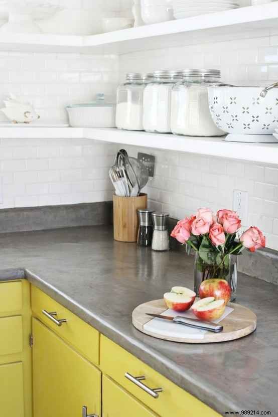 36 Stunning Minimalist Concrete Countertop Ideas for Modern Kitchens