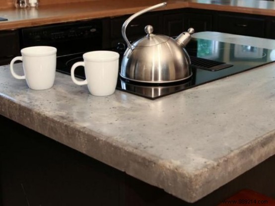 36 Stunning Minimalist Concrete Countertop Ideas for Modern Kitchens