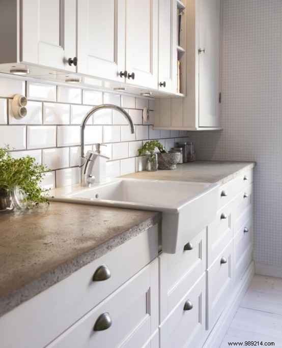 36 Stunning Minimalist Concrete Countertop Ideas for Modern Kitchens
