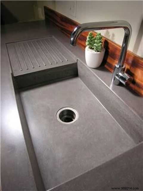 36 Stunning Minimalist Concrete Countertop Ideas for Modern Kitchens