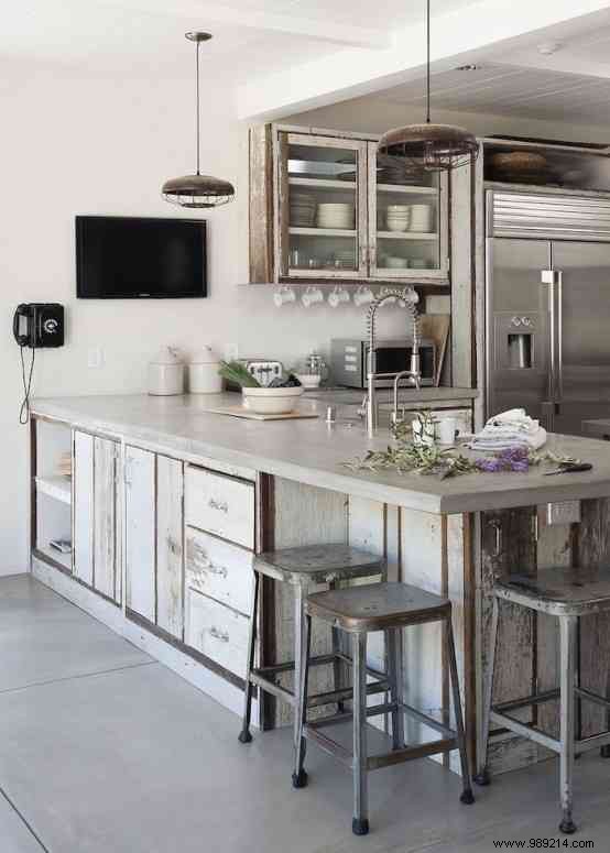 36 Stunning Minimalist Concrete Countertop Ideas for Modern Kitchens