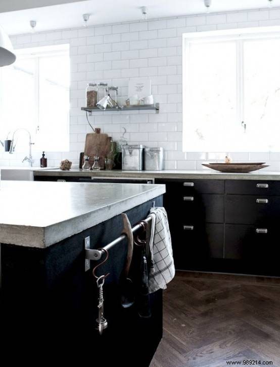 36 Stunning Minimalist Concrete Countertop Ideas for Modern Kitchens