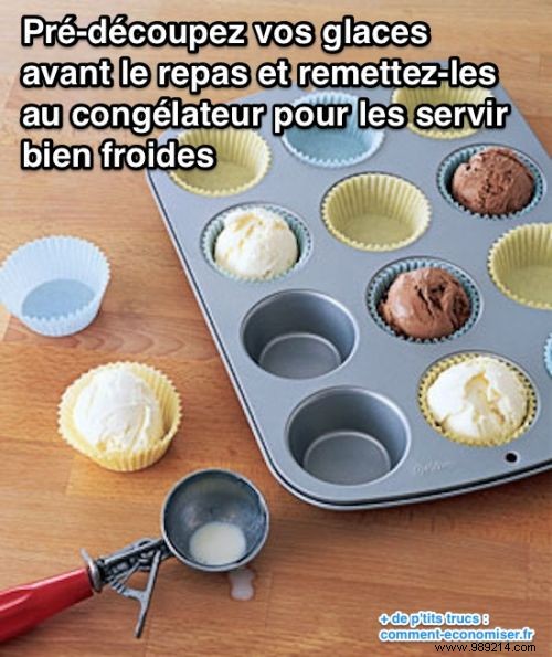 Struggling to Scoop Rock-Hard Ice Cream? This Pre-Cut Hack Delivers Perfect Portions