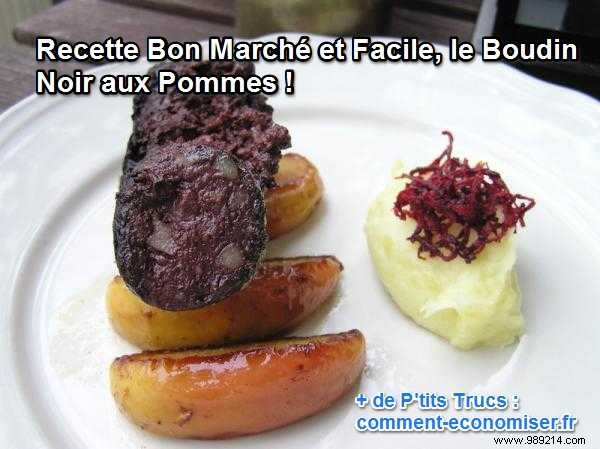 Black Pudding with Apples: Easy, Budget-Friendly Holiday Recipe