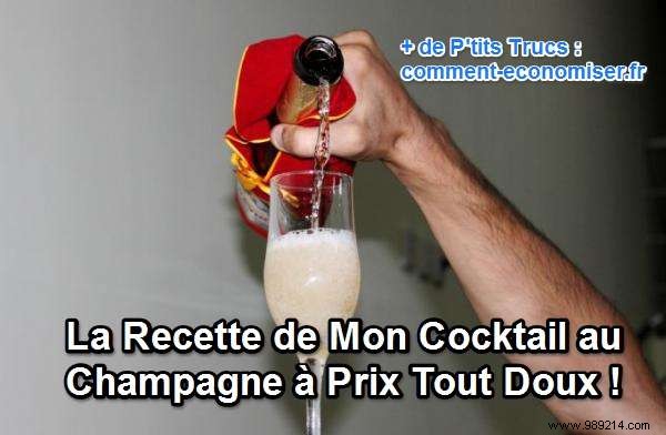 My Budget-Friendly Champagne Cocktail: A Sparkling Holiday Essential