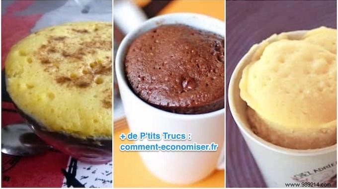 10 Delicious Mug Cake Recipes: Ready in Under 2 Minutes in the Microwave