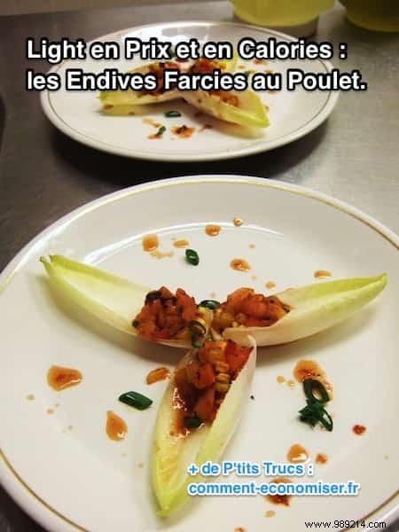 Lightweight & Budget-Friendly: Chicken-Stuffed Endive Bites Recipe