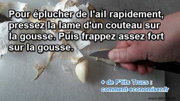 Peel Garlic in Seconds: The Pro Knife Trick Every Home Cook Needs