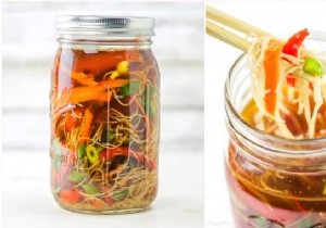 Quick 20-Minute Vegan Vietnamese Pho Soup in a Jar: Easy Recipe