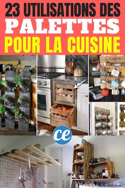 23 Genius DIY Kitchen Ideas Using Old Wooden Pallets