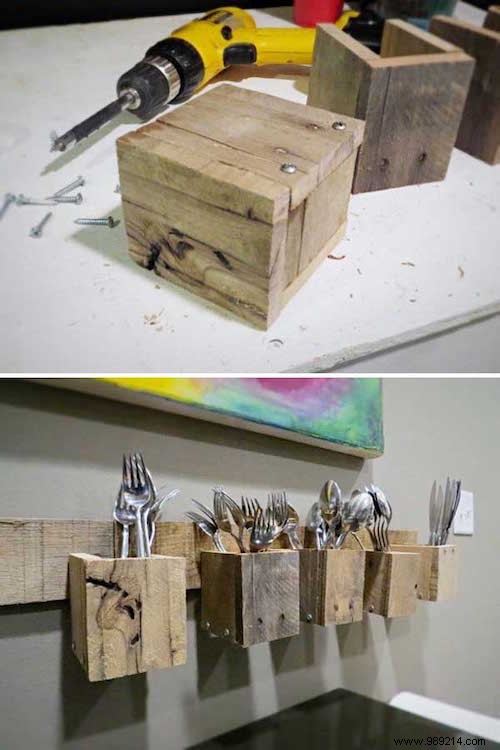 23 Genius DIY Kitchen Ideas Using Old Wooden Pallets