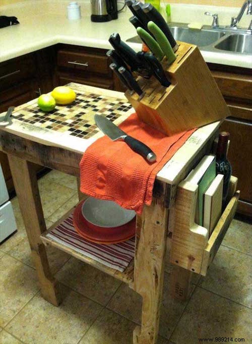 23 Genius DIY Kitchen Ideas Using Old Wooden Pallets