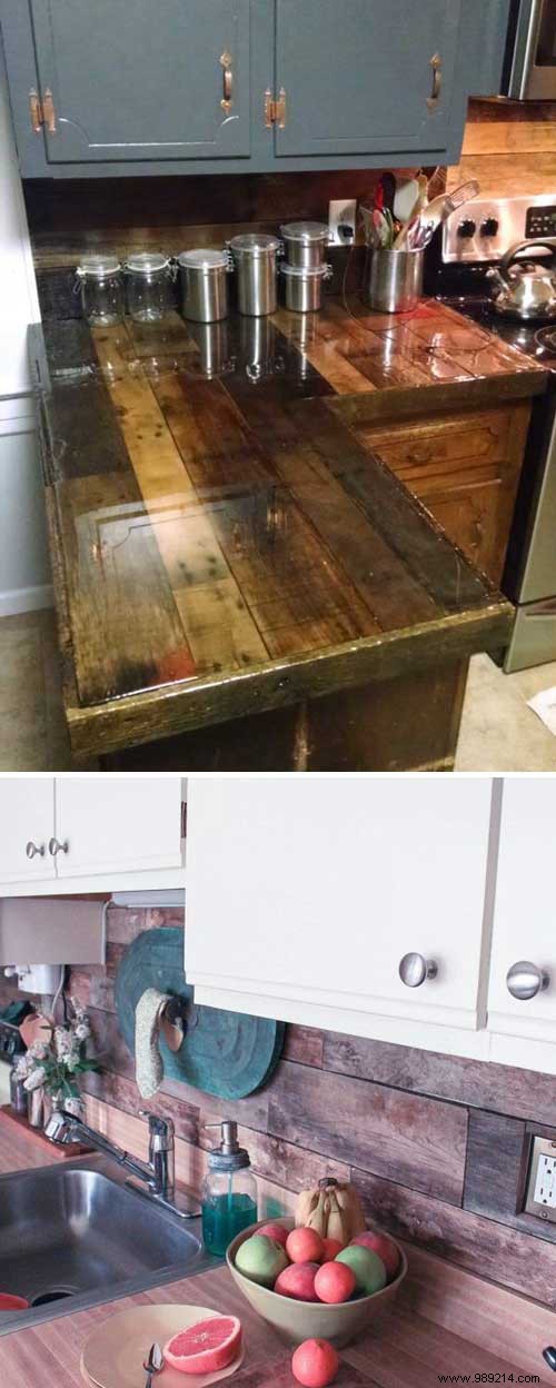 23 Genius DIY Kitchen Ideas Using Old Wooden Pallets