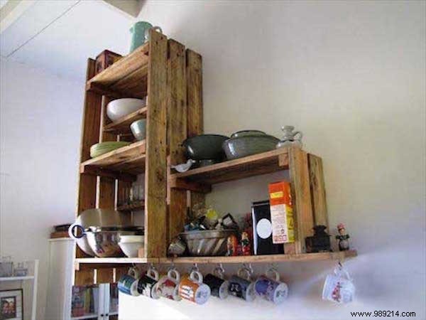 23 Genius DIY Kitchen Ideas Using Old Wooden Pallets