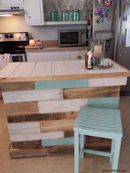 23 Genius DIY Kitchen Ideas Using Old Wooden Pallets