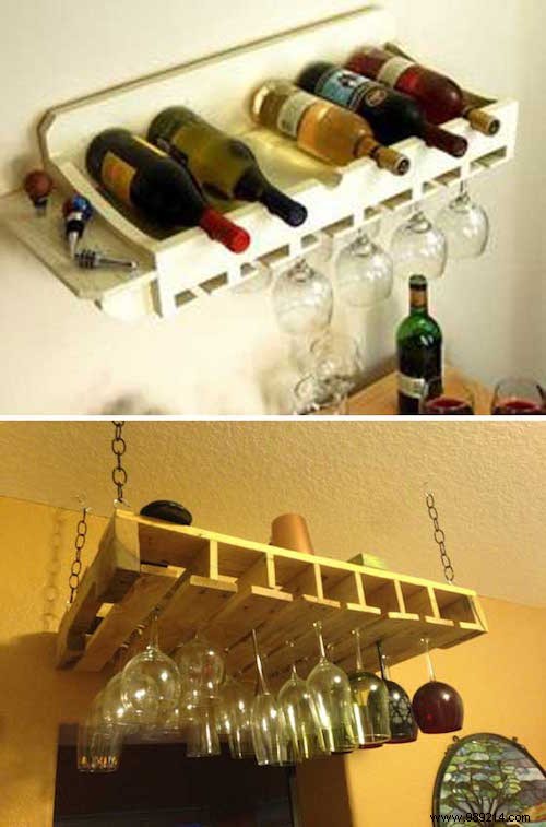 23 Genius DIY Kitchen Ideas Using Old Wooden Pallets