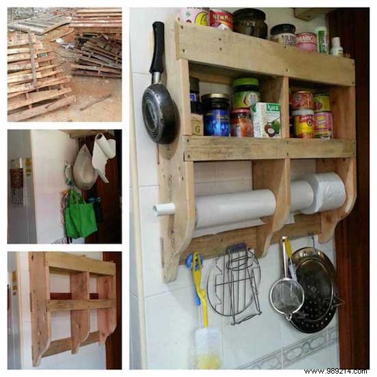 23 Genius DIY Kitchen Ideas Using Old Wooden Pallets