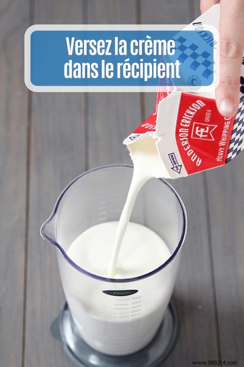 Homemade Whipped Cream in 30 Seconds: Grandma s Immersion Blender Trick