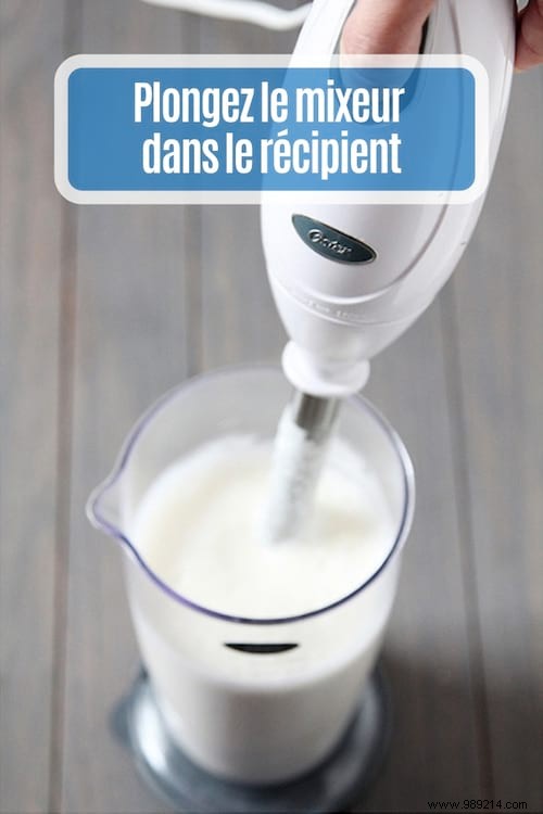 Homemade Whipped Cream in 30 Seconds: Grandma s Immersion Blender Trick