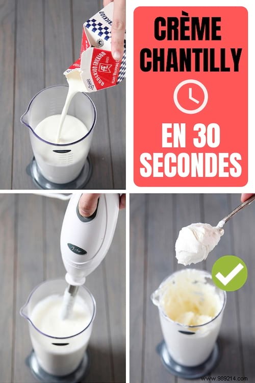 Homemade Whipped Cream in 30 Seconds: Grandma s Immersion Blender Trick