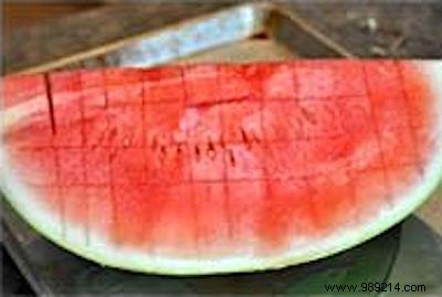 How to Cut a Watermelon into Perfect Cubes in Under 2 Minutes Like a Pro