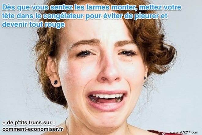 Quick Freezer Trick to Instantly Stop Tears and Blushing