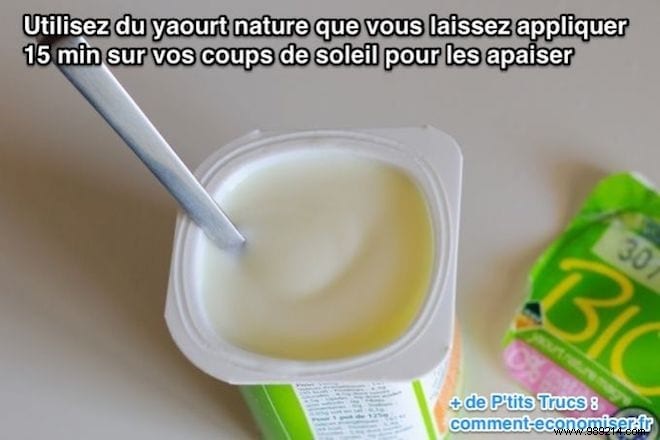 Yogurt: A Proven Natural Remedy for Soothing Sunburn Pain and Redness