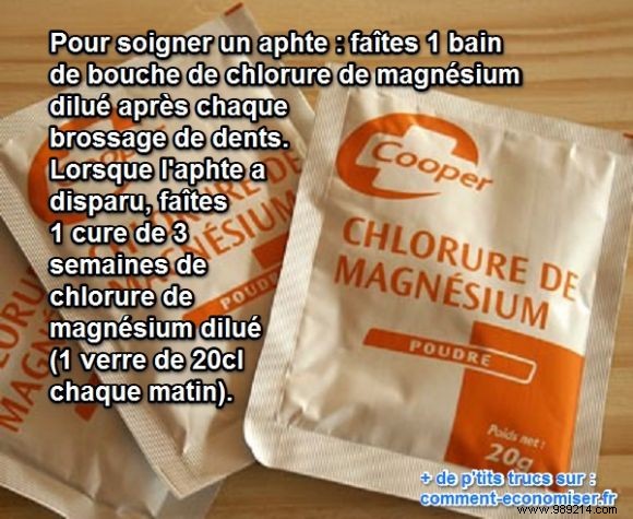 Heal Canker Sores Naturally with Magnesium Chloride Mouthwash