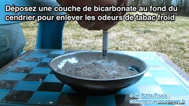 Banish Stubborn Ashtray Tobacco Odors with This Simple Baking Soda Trick