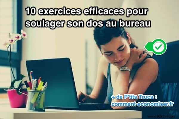 10 Proven Desk Exercises to Relieve Office Back Pain