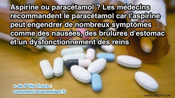 Aspirin vs. Paracetamol: Why Doctors Recommend Paracetamol
