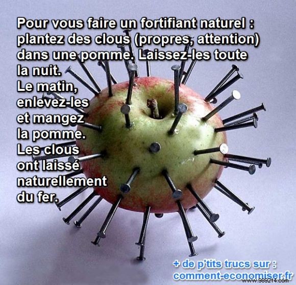 Boost Iron Naturally: The Surprising Apple and Nail Remedy