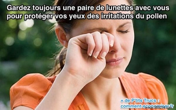 Essential Tip: Protect Your Eyes from Pollen Irritation with Sunglasses