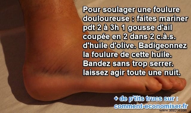 Grandma s Proven Remedy: Garlic and Olive Oil for Fast Sprain Relief