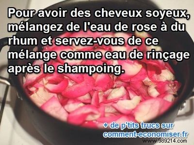 Grandma s Time-Tested Rum and Rose Water Recipe for Silky, Supple Hair