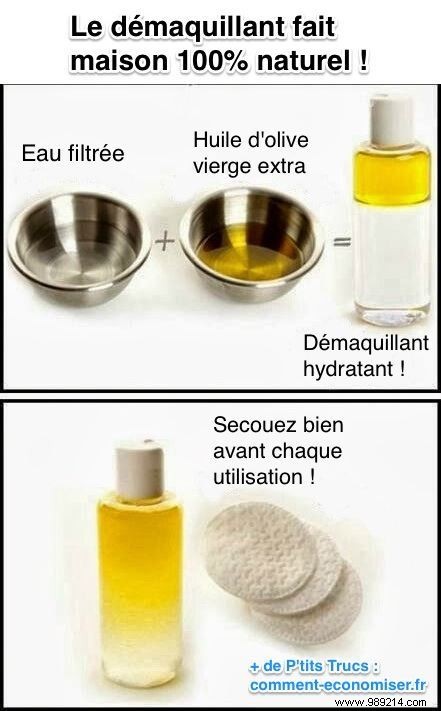 Gentle DIY Makeup Remover: 100% Natural Recipe with Olive Oil