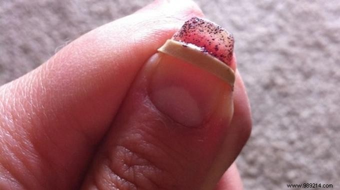 Master the Perfect At-Home French Manicure with This Pro Rubber Band Trick