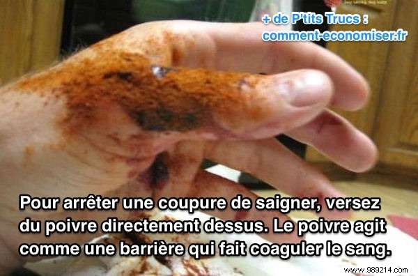 Stop Bleeding from Minor Cuts Fast: The Black Pepper Trick That Actually Works