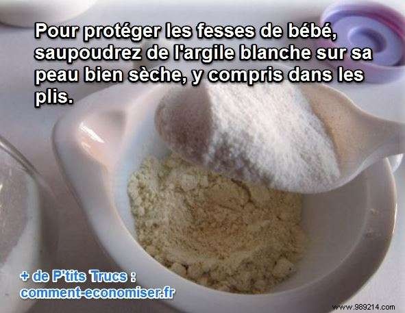 Protect Baby s Delicate Bottom: White Clay, the Safe Natural Alternative to Talc