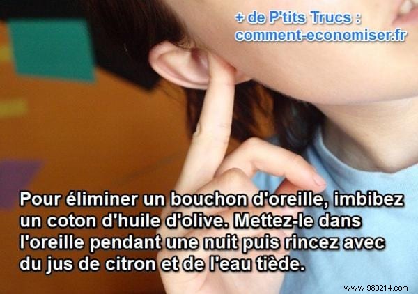 Proven Natural Remedy for Earwax Buildup: Olive Oil and Lemon