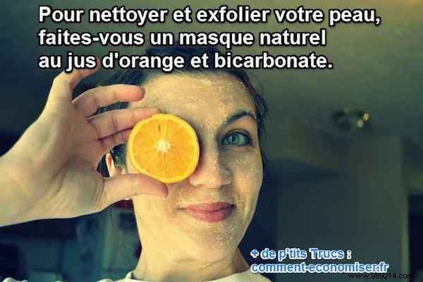 DIY Baking Soda and Orange Juice Face Mask: Erase Blackheads and Acne Naturally