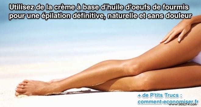 Natural Permanent Hair Removal at Home: The Power of Ant Egg Oil Cream