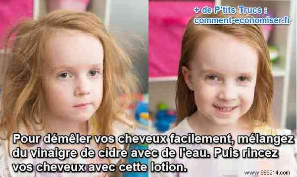 Grandma s Proven Vinegar Water Detangler: Effortless Tangle-Free Hair