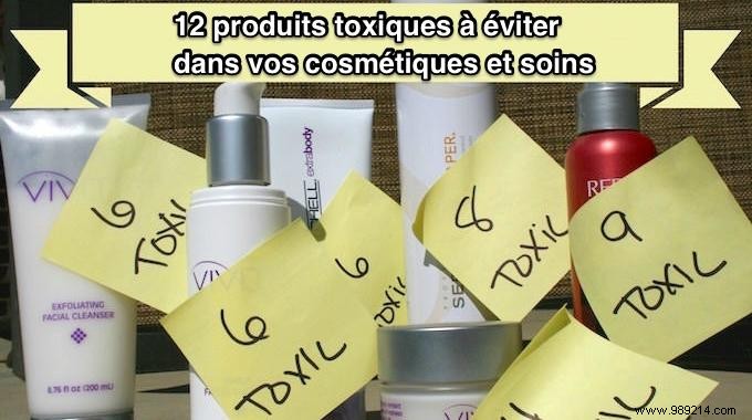 12 Toxic Ingredients to Avoid in Cosmetics and Skincare for Safer Skin