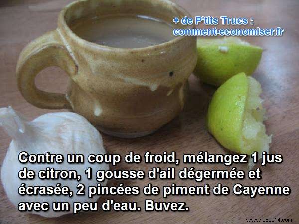 Natural Cold Remedy: Lemon, Garlic, and Cayenne Pepper Blend for Fast Relief