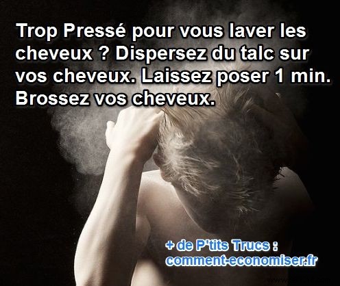 Easy Homemade Dry Shampoo Hack: Refresh Oily Hair with Talcum Powder in Minutes