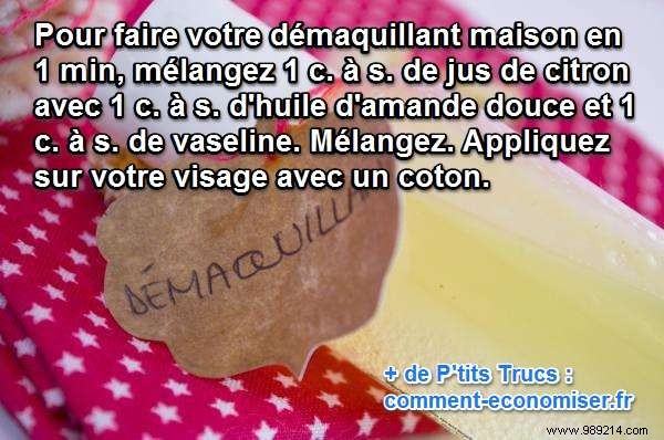 DIY Homemade Makeup Remover: Simple 1-Minute Recipe for Effective Cleansing