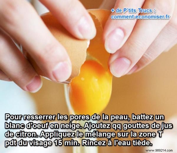 Tighten Enlarged Pores Naturally: Proven Egg White and Lemon Face Mask